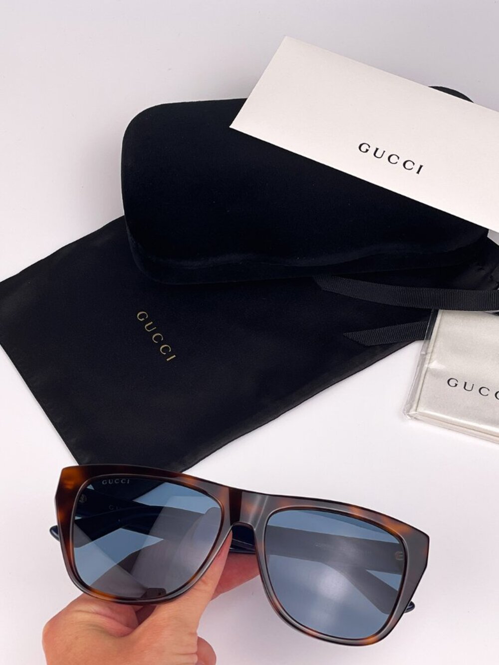 GUCCI GG0926S 002 HAVANA CAT EYE SUNGLASSES